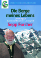 Titelseite Einladung Sepp Forcher
